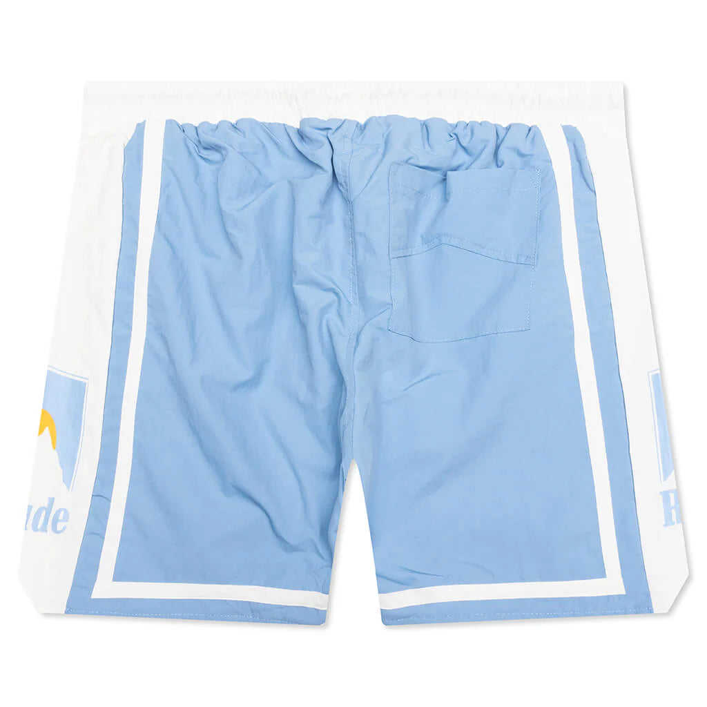 Rhude Moonlight Short Powder Blue Off White