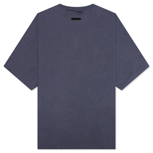Jersey Crewneck Tee Marine