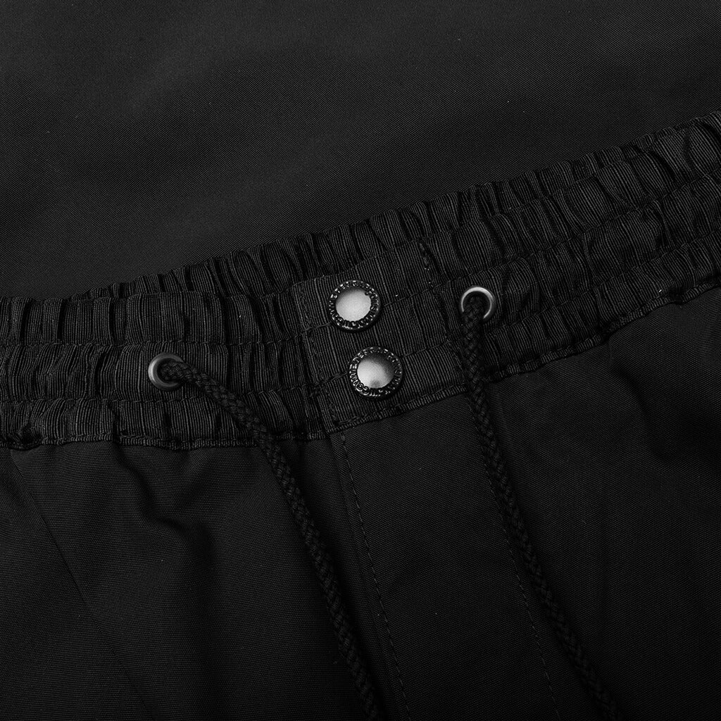 Nylon Cargo Pants Black