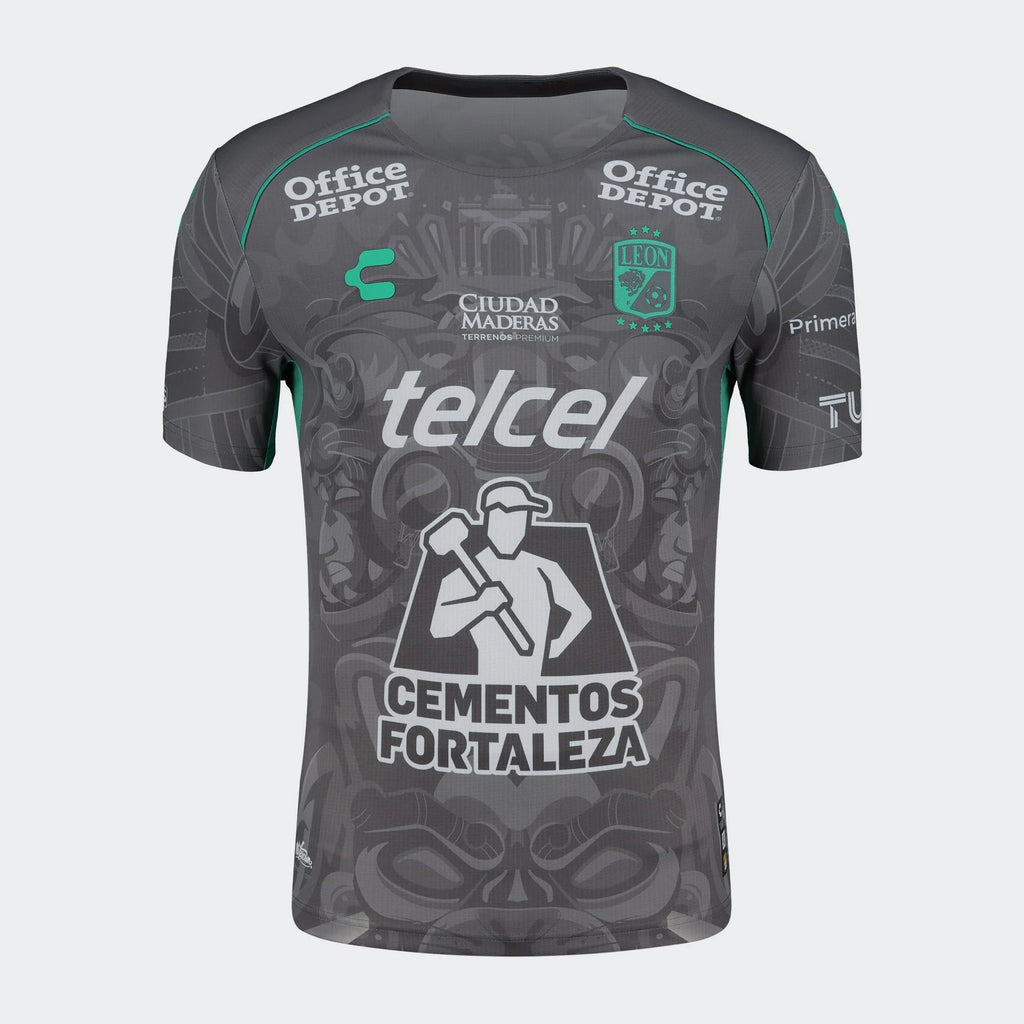 Charly Mens Leon Third Jersey Authentic 24 25 Grey