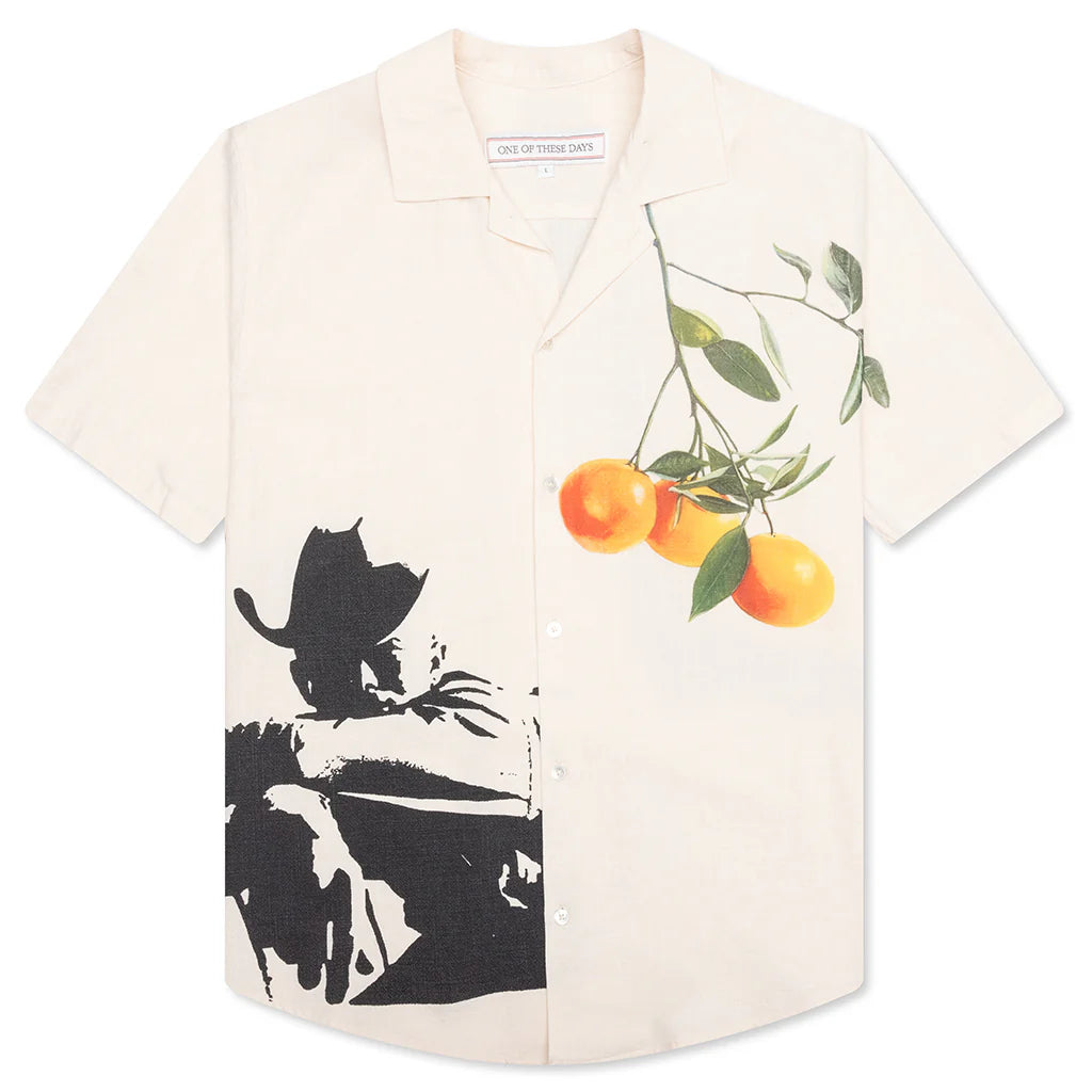 Angel of The Field Camp Shirt Ivory