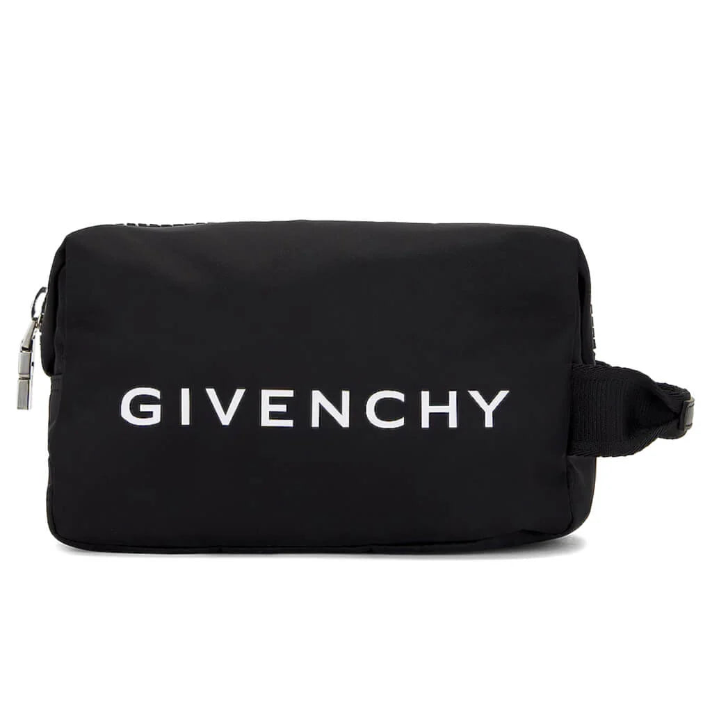 G Zip Toilet Pouch Black