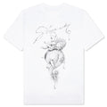 Chandelier and Snake Print T Shirt White
