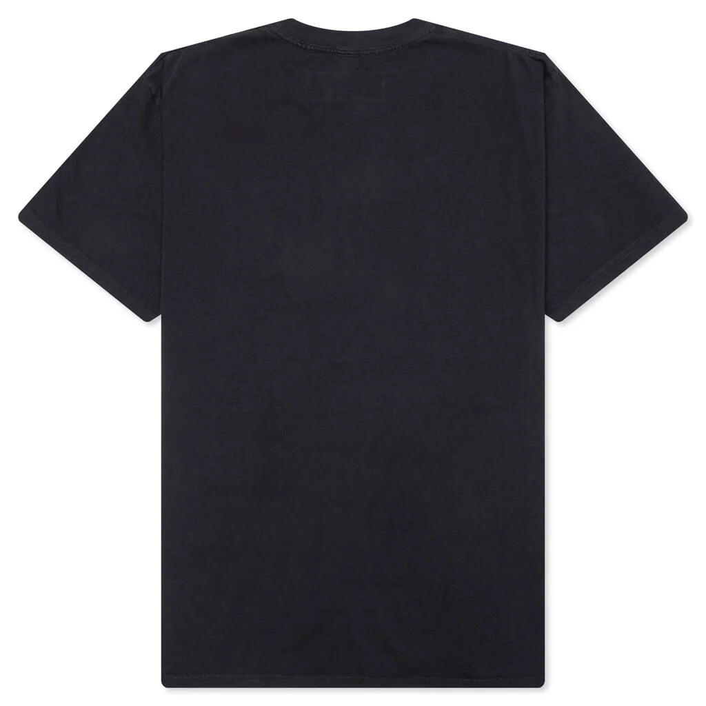 Wild Horses Short Sleeve T Shirt Washed Black