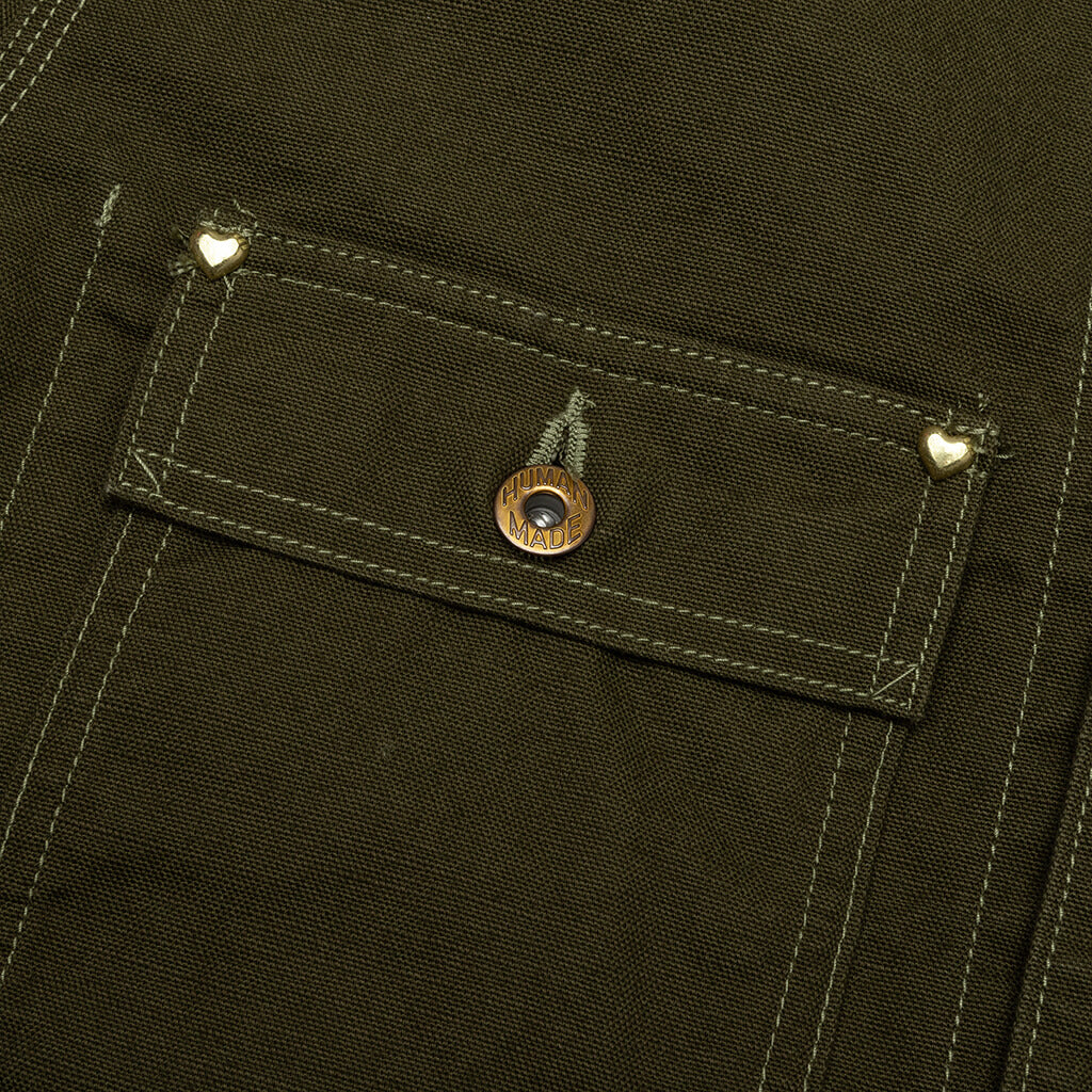 Duck Coverall Jacket Olive