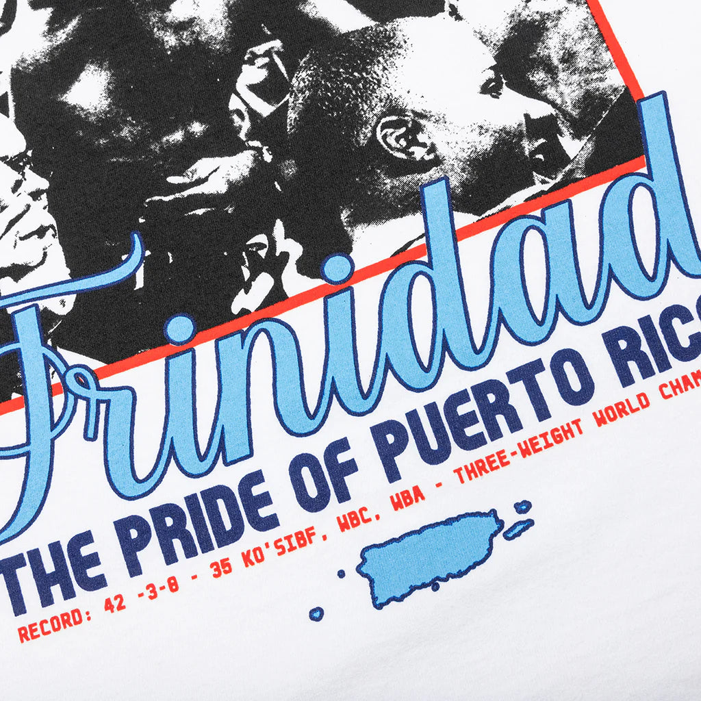 Tito Trinidad S S Tee White