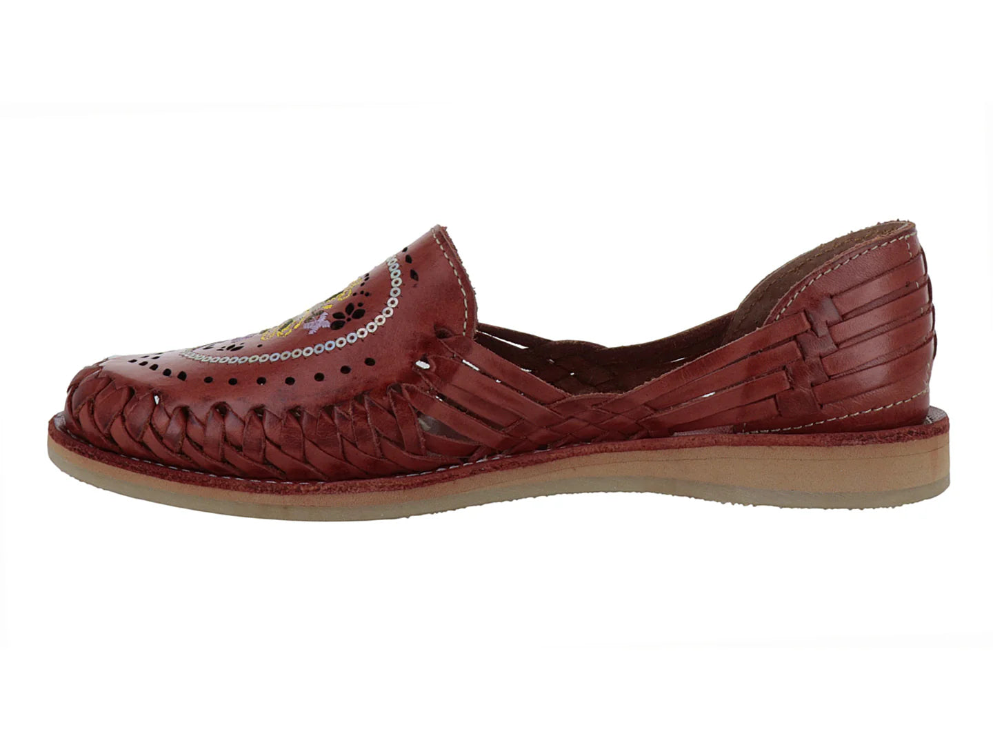 Sandalias Luna Rosa Chedron Rojo Oscuro para Mujer