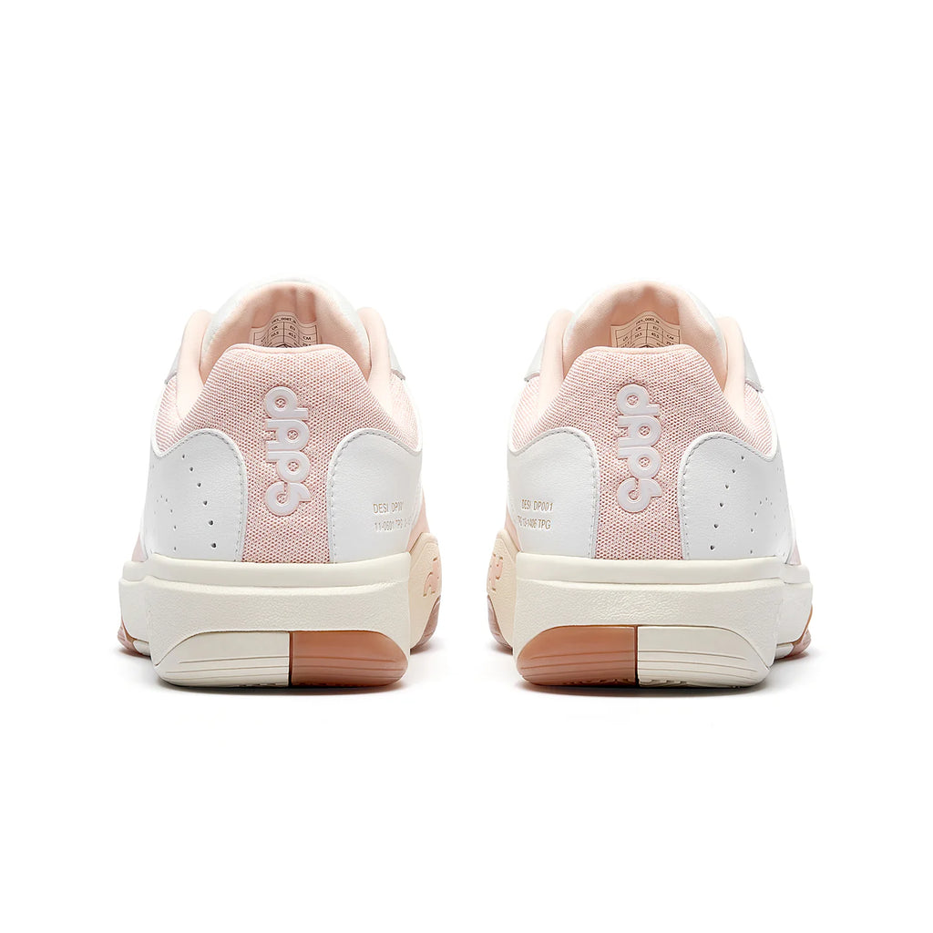 DAPS DESI Low Pink White Mens Pickleball Shoes