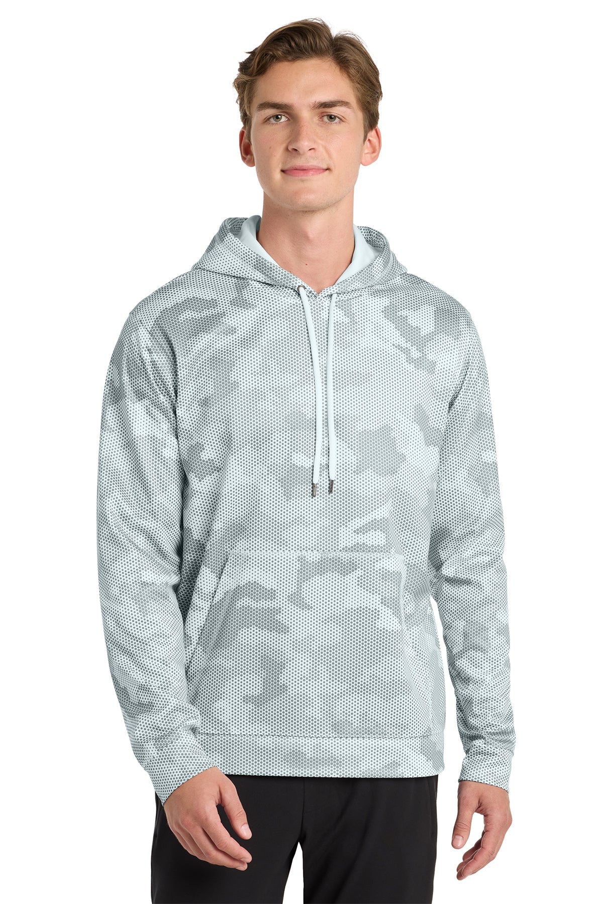 Sport Tek Sport Wick CamoHex Fleece Hooded Pullover