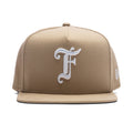FEATURE x New Era 9Fifty A Frame Old English F Snapback Camel