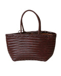 Bolsa Cestaria de Couro Stresa