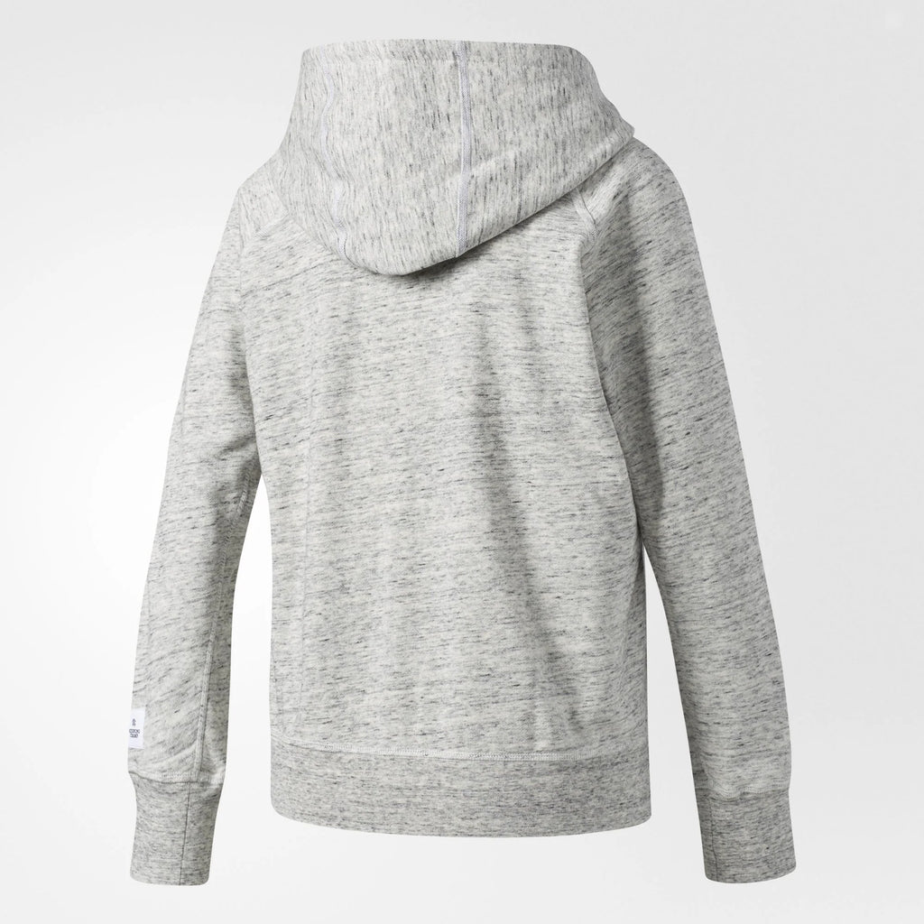 adidas Athletics X Reigning Champ French Terry Hoodie Womens Grey White
