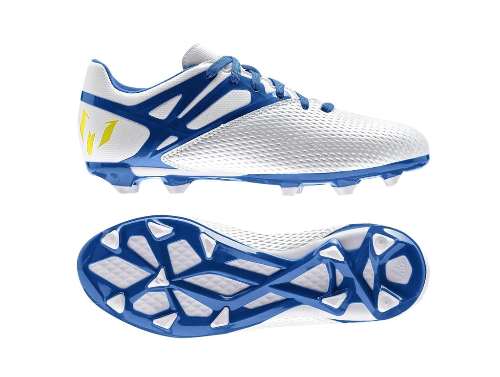 adidas Messi 153 FG AG J White Blue Black