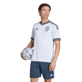 adidas Italy Away Authentic Mens Soccer Jersey 2026 Aero Blue