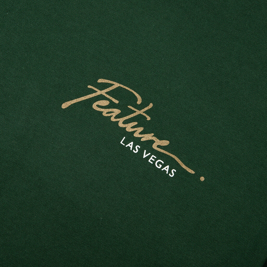 FEATURE x Wynn Cards Tee Dark Green