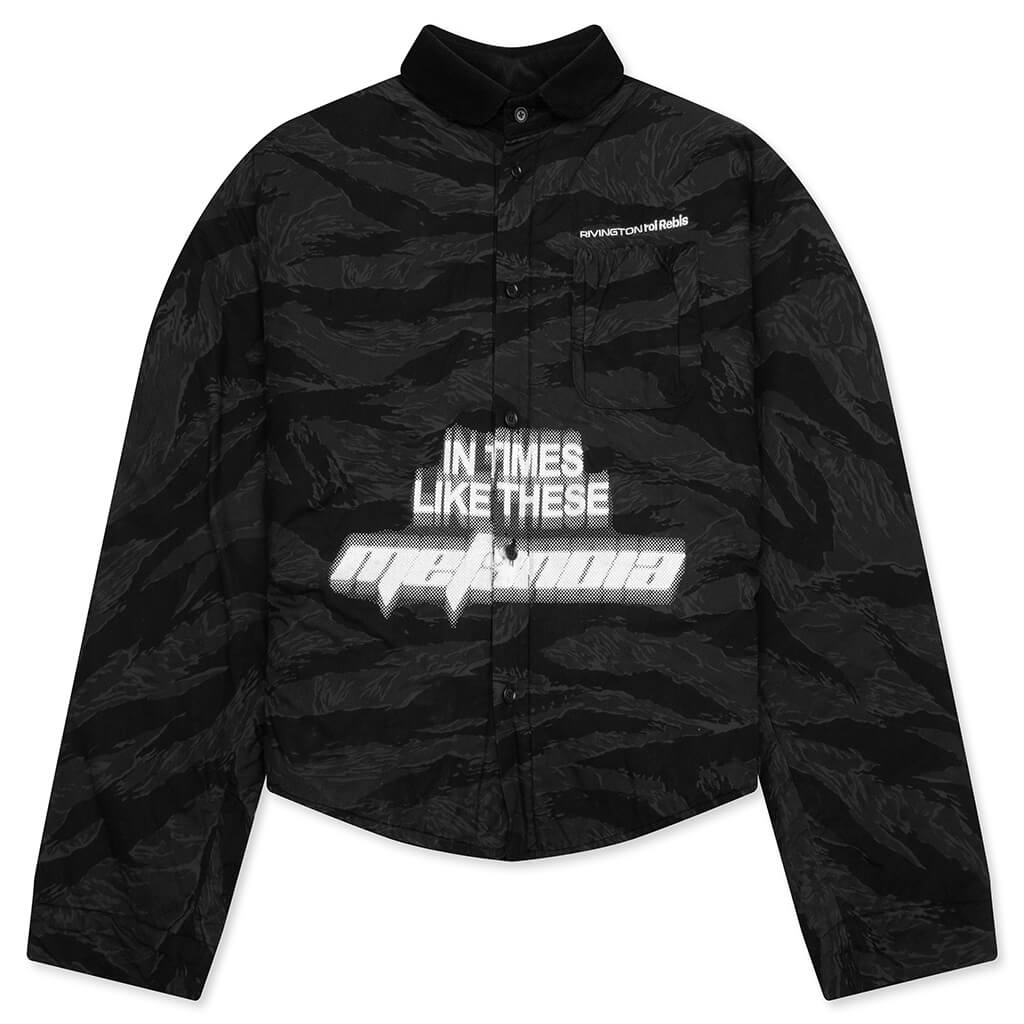 Meta Camo Abraxas Shirt Black Camo