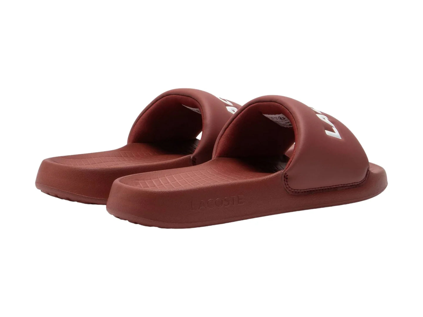 Sandalias Lacoste Serve Slide 10 Borgoña para Hombre
