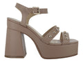 Sandalias Luna Rosa Color Maquillaje para Mujer