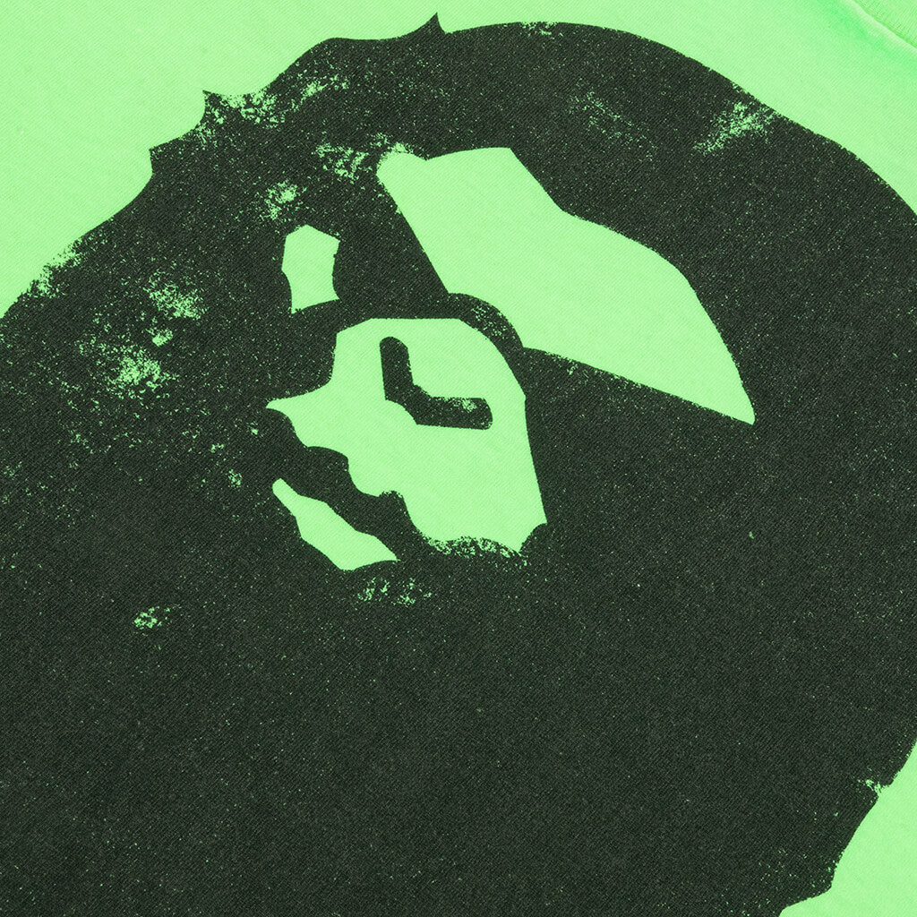 Saint M6 x Bape Handprint Genuine Nowhere Journey S S Tee White Green