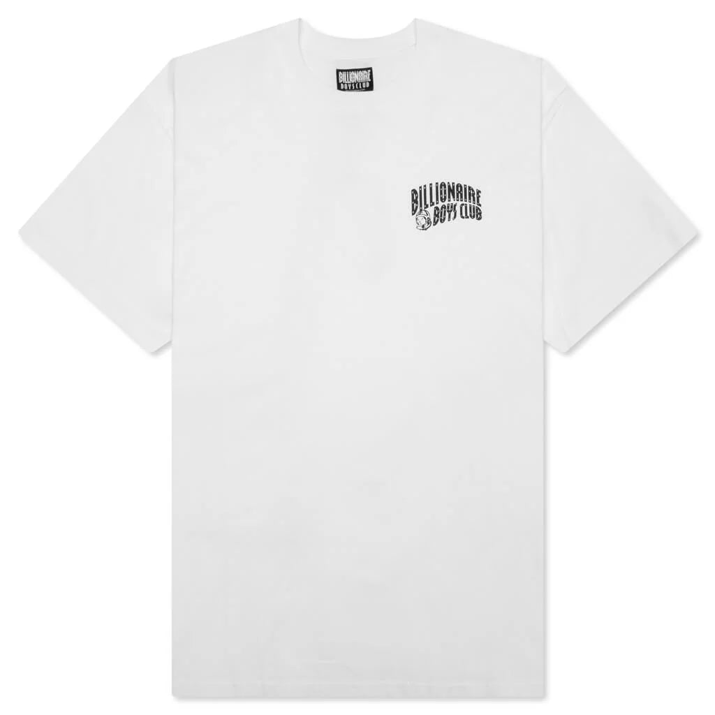 BB Small Arch S S Knit Bleach White