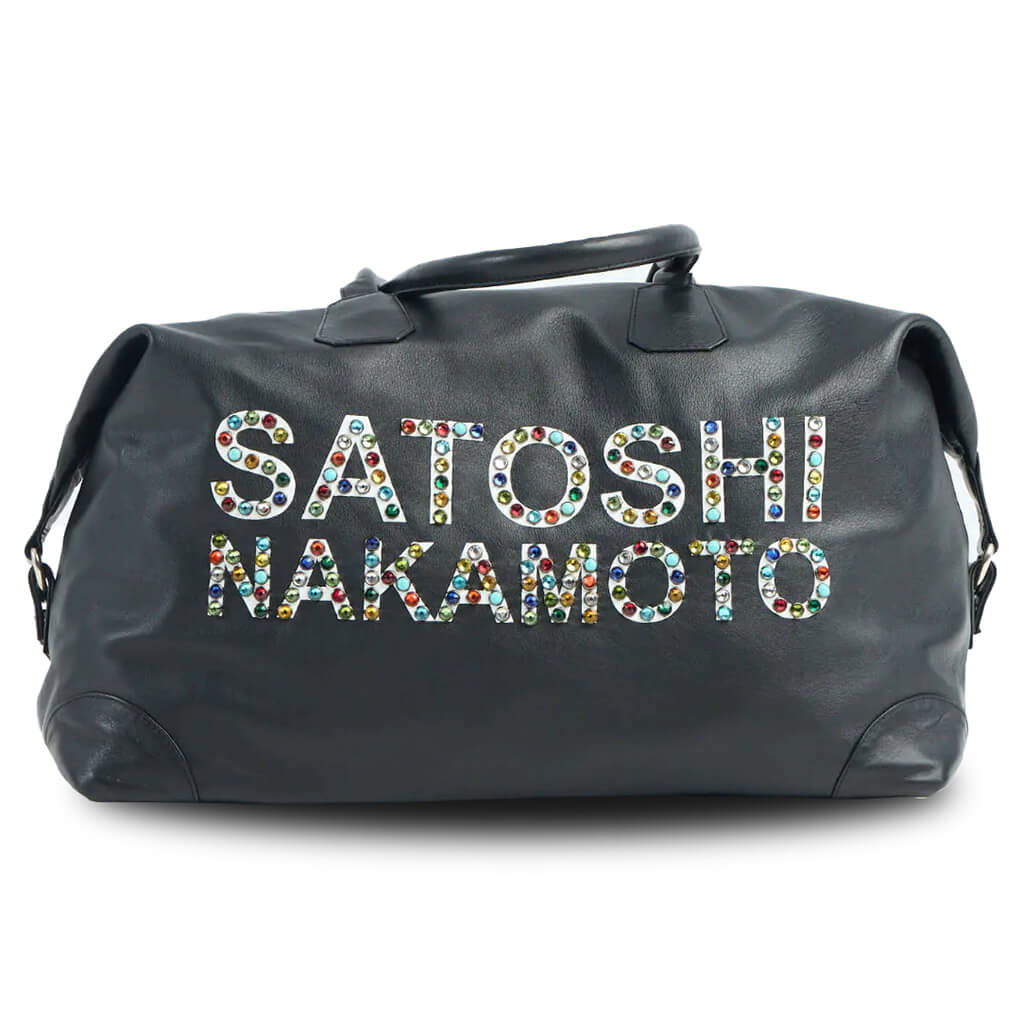 Studded Weekender Bag Black