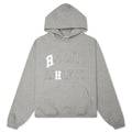 Rhude Athletic Hoodie Heather Grey White