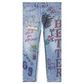 Harrison Double Wide Denim Indigo