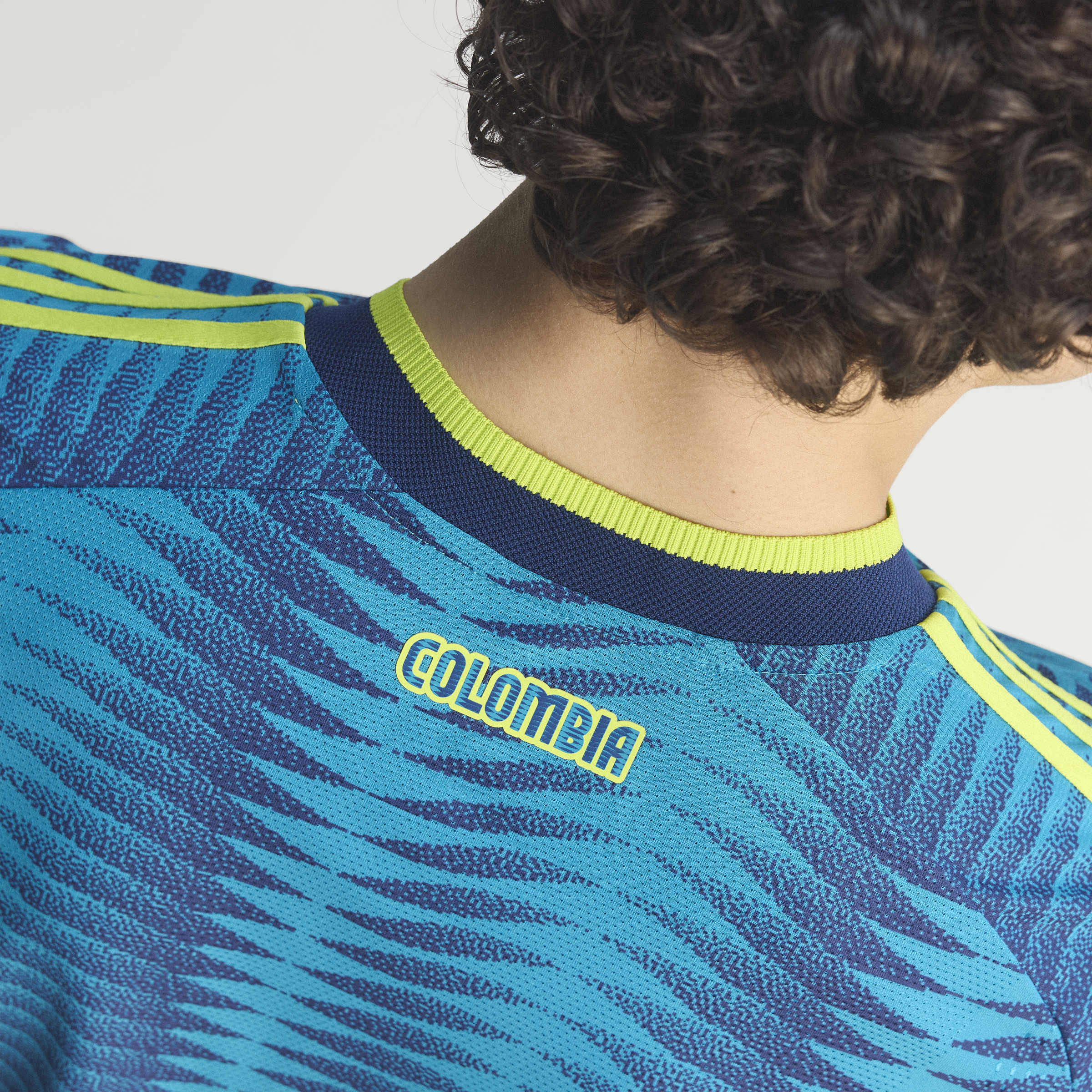 adidas Colombia Away Authentic Mens Soccer Jersey 2026 Mistery Petrol Navy