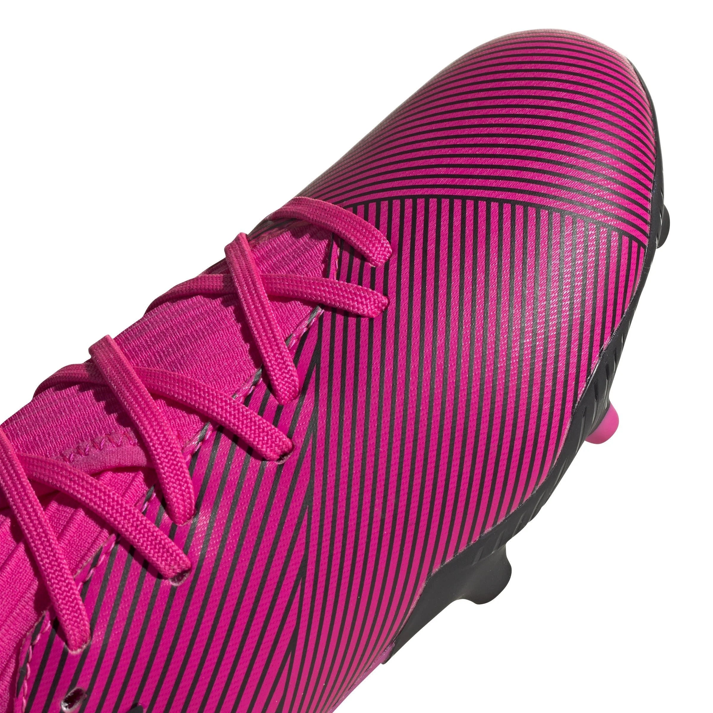 adidas Nemeziz 193 FG Firm Ground Youth Soccer Cleats Shock Pink Black