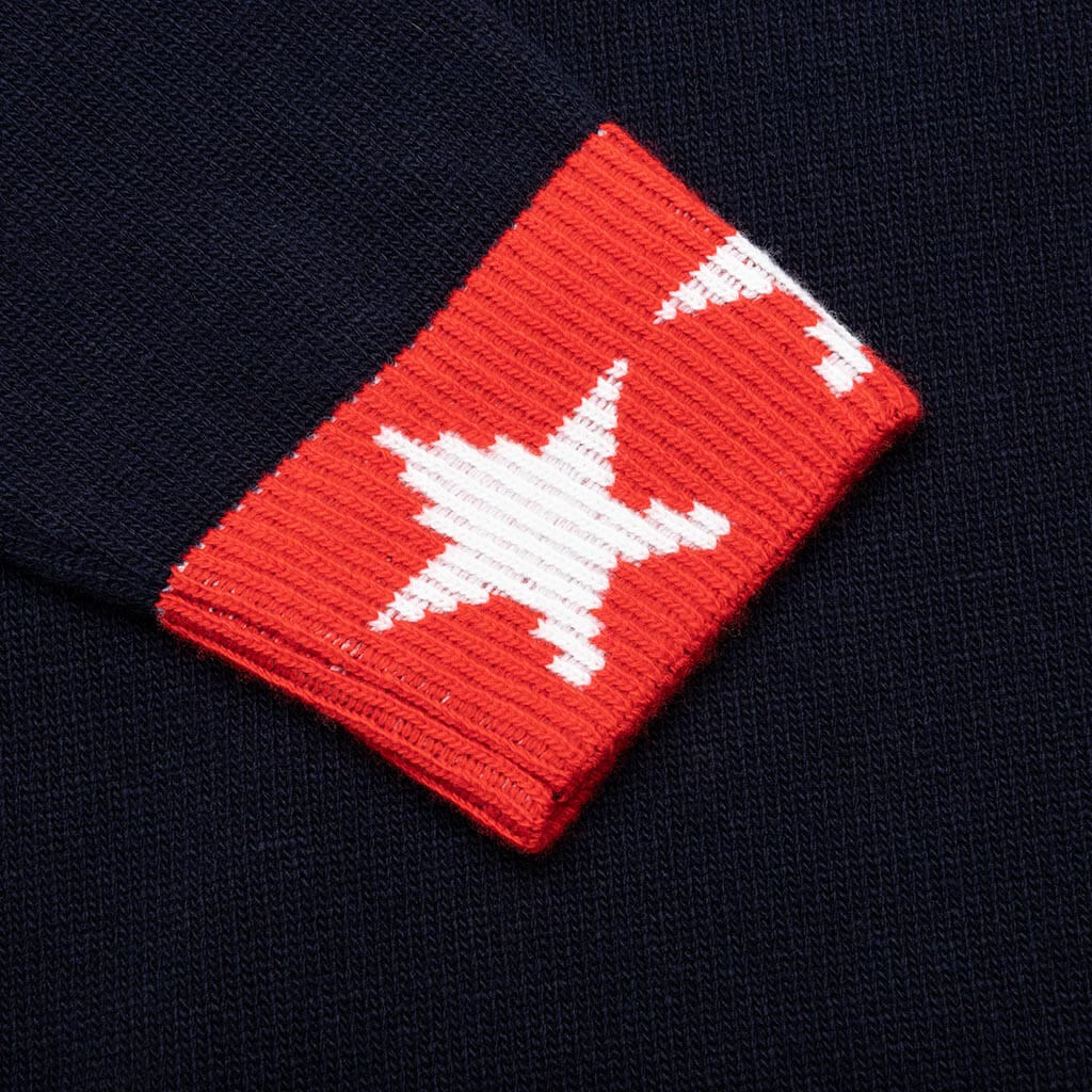Sweater Navy Red
