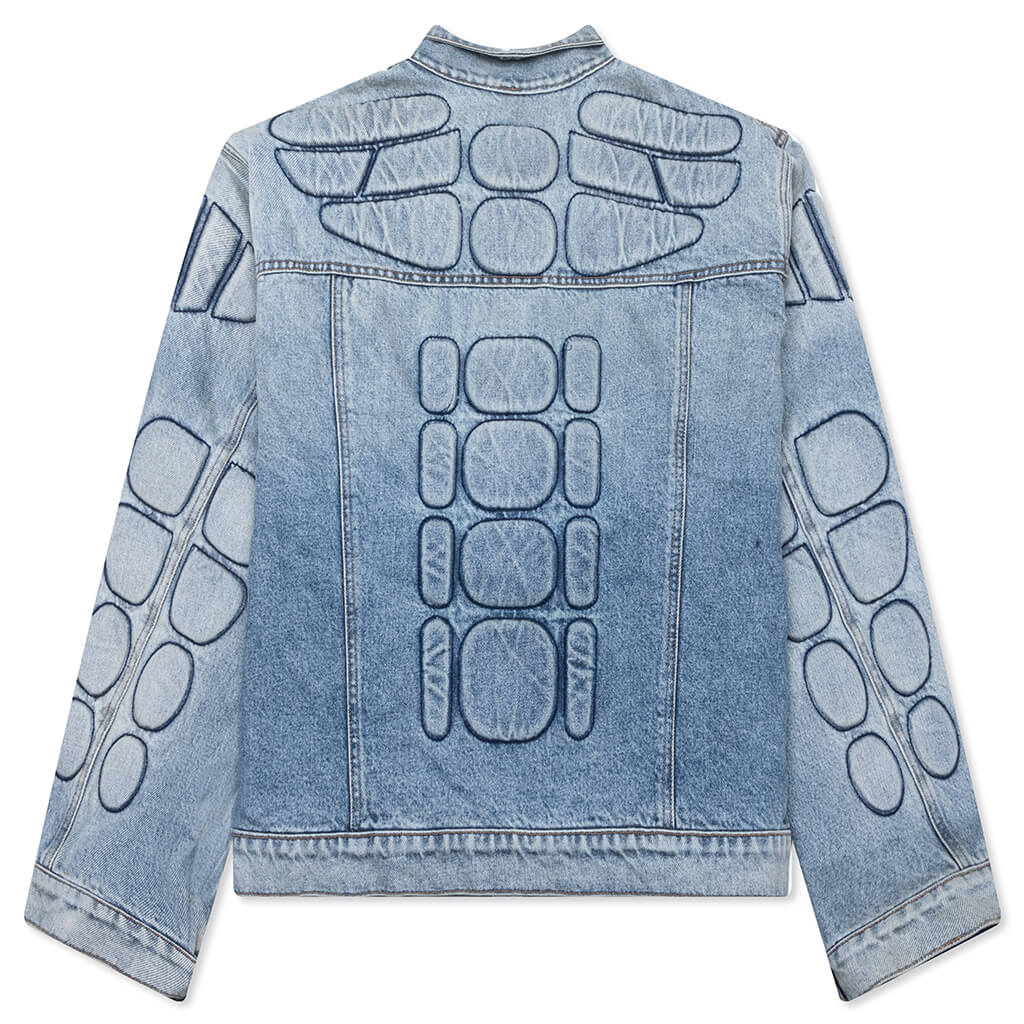 Denim Moto Jacket Blue Denim