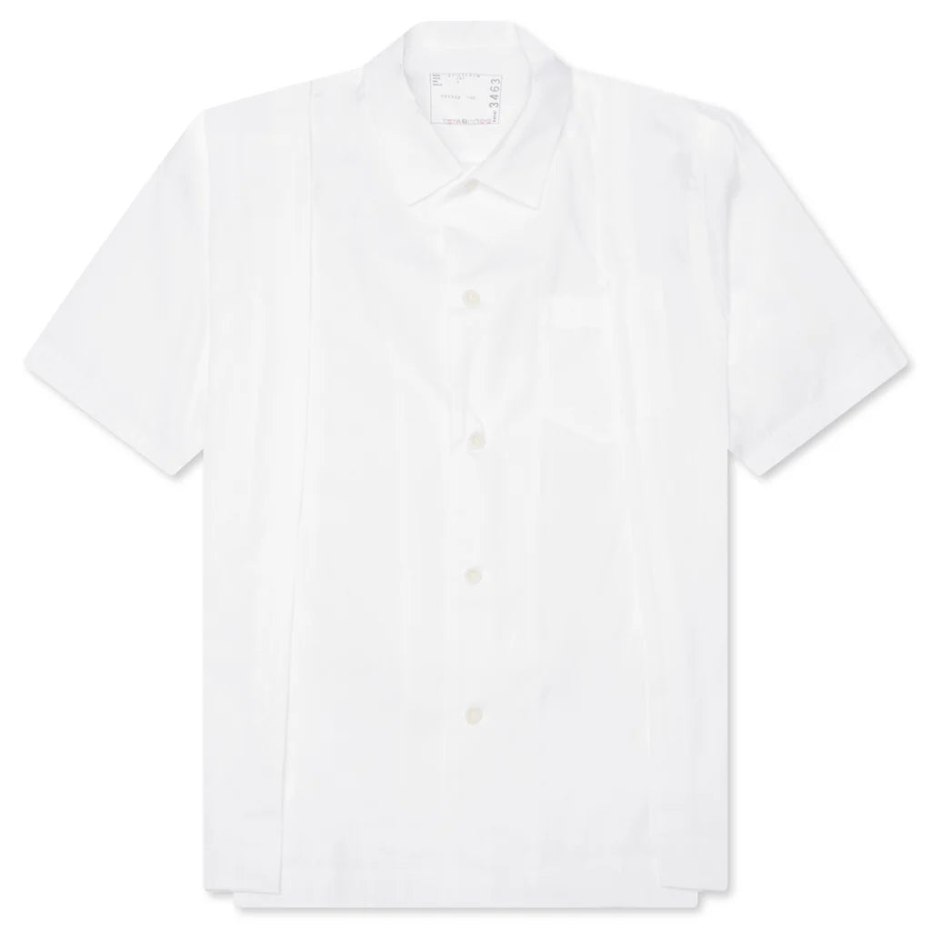 Cotton Poplin Shirt Off White