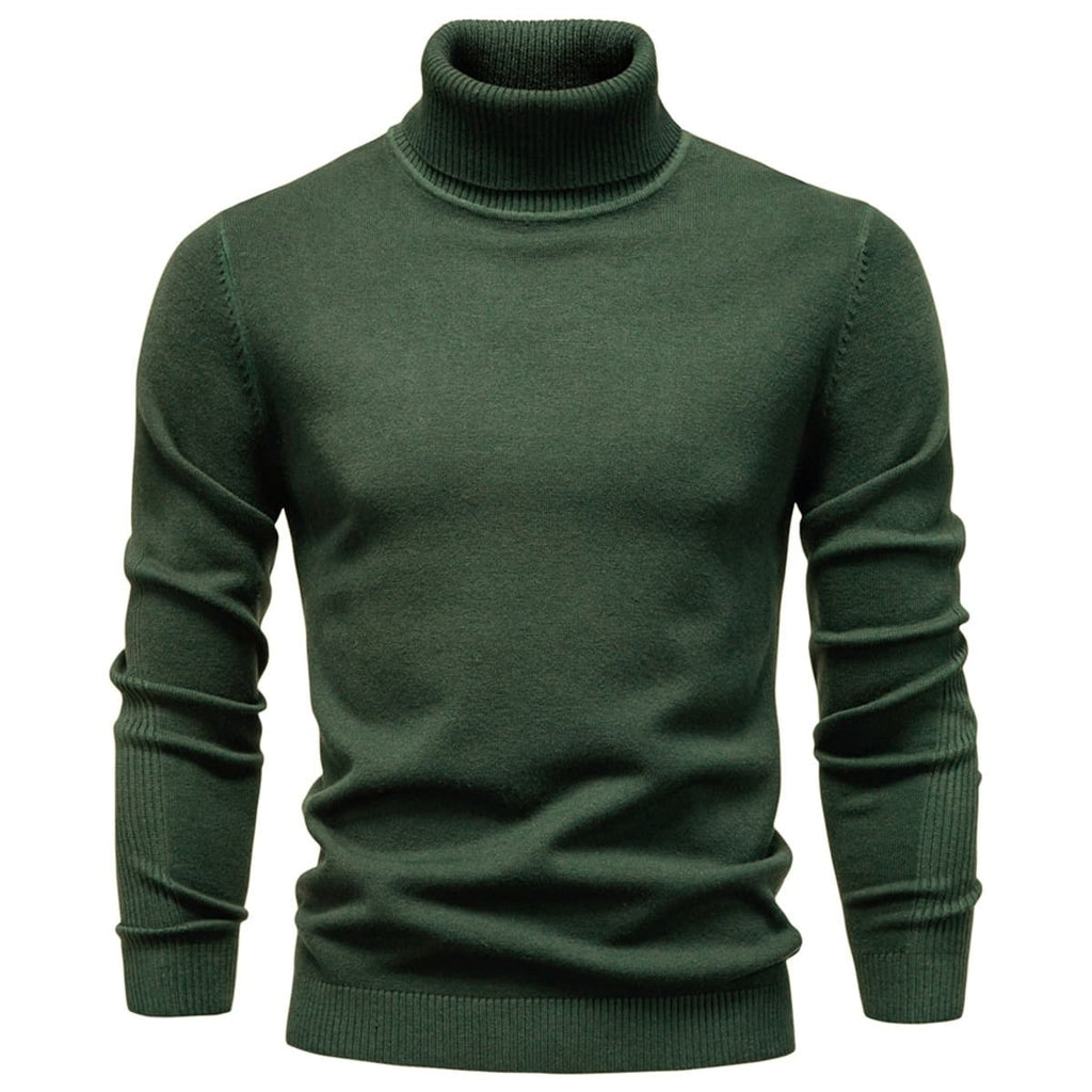 Mens Turtleneck Pullover Sweater