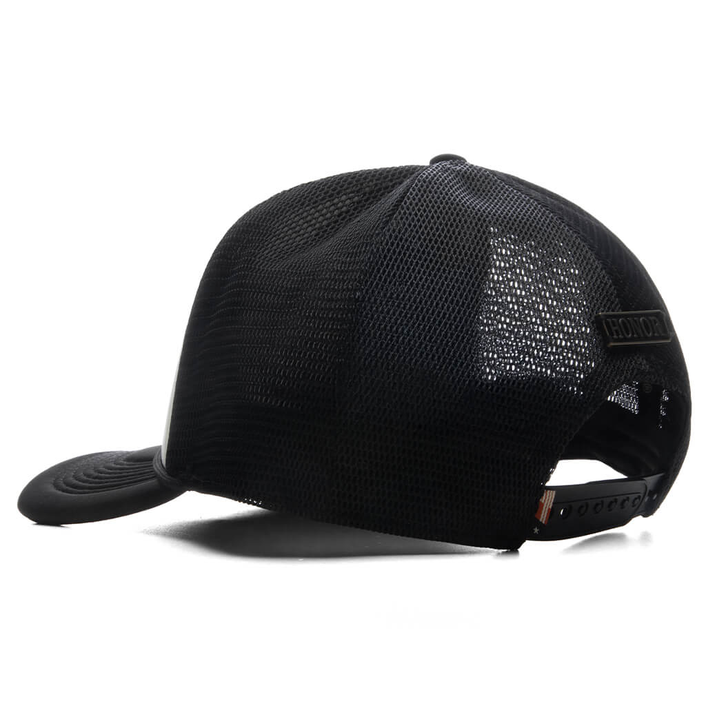 Speak Trucker Cap Black