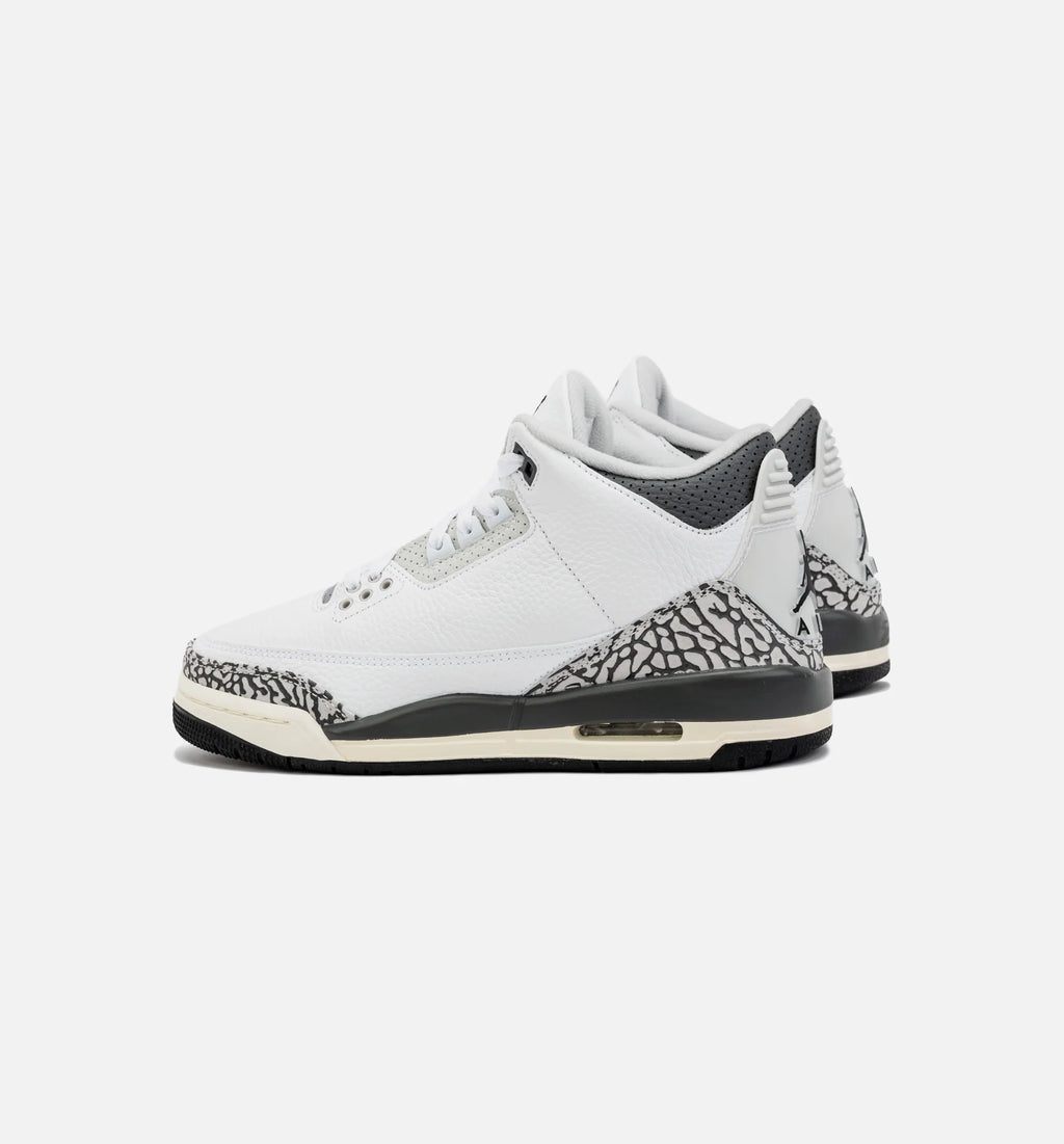 Air Jordan 3 Retro Hide N Sneak Grade School Lifestyle Shoe Black White