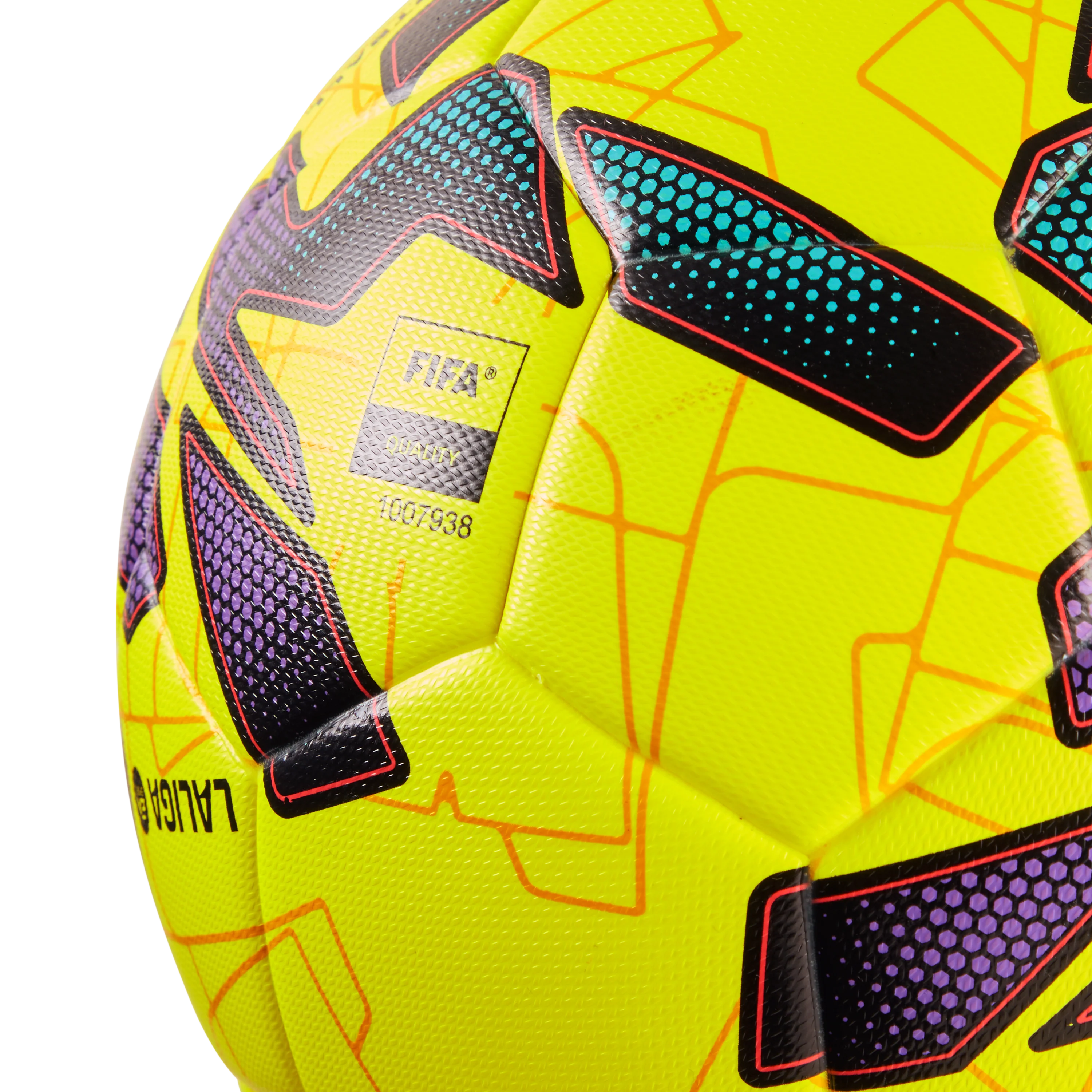 PUMA Orbita LaLiga 1 FIFA QUALITY Soccer Ball Fluor Yellow