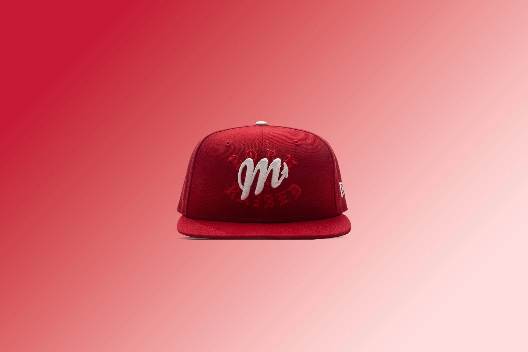New Era x Born x Raised 59FIFTY LMB Diablos Rojos del México Layered Logo Scarlet