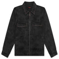 Cowhide Work Jacket Black