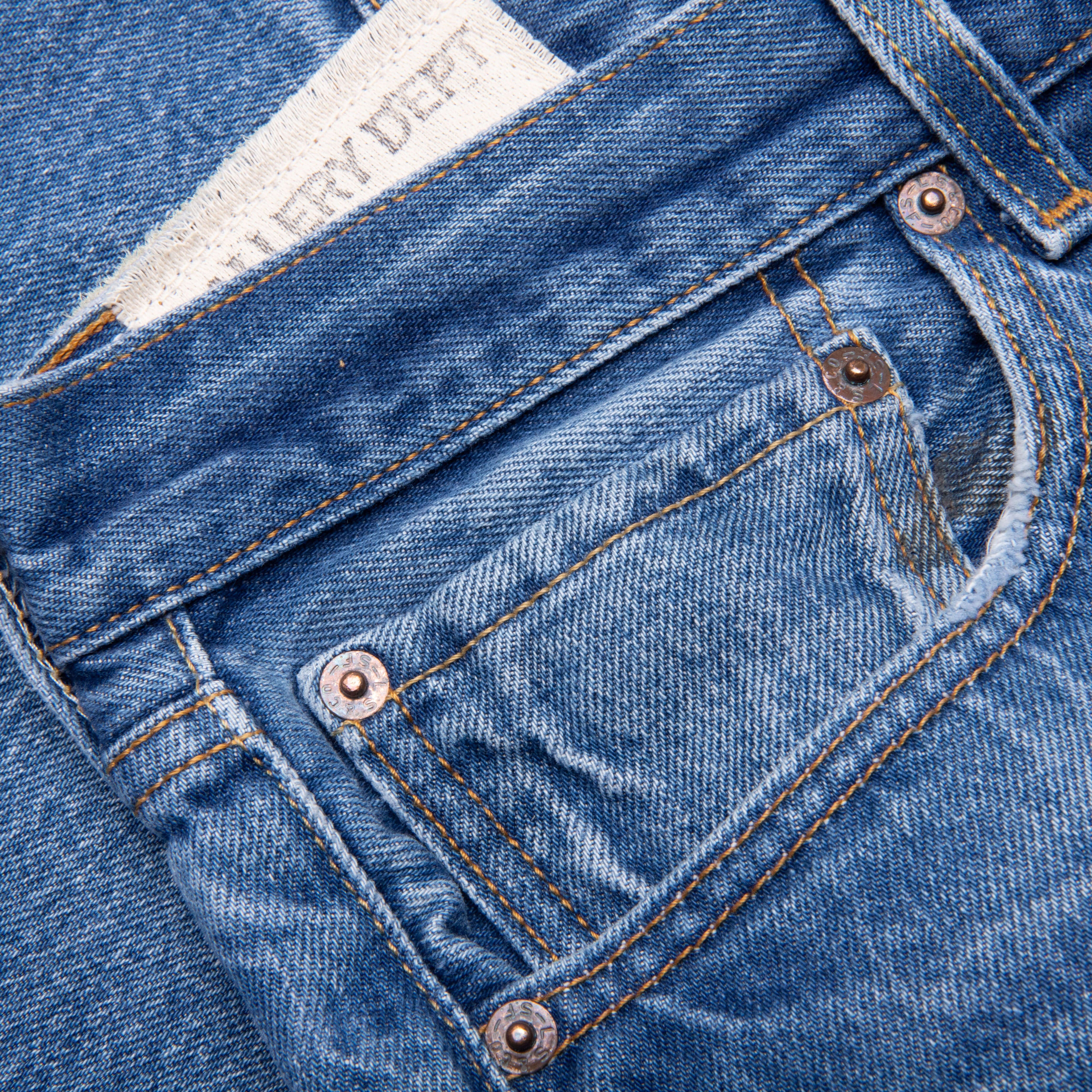 La Flare Blue Denim Indigo