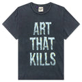 Broken Art That Kills Tee Vintage Black