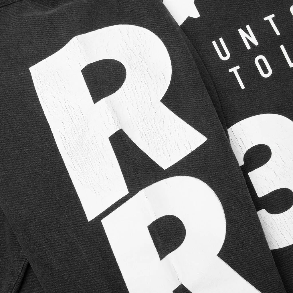 The Anti Body Vintage L S Tee Black