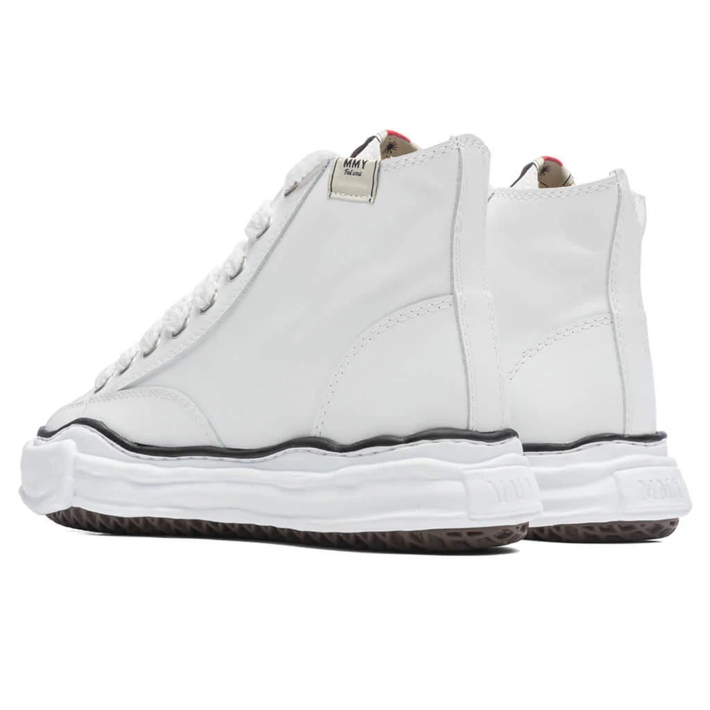 Peterson Leather High White