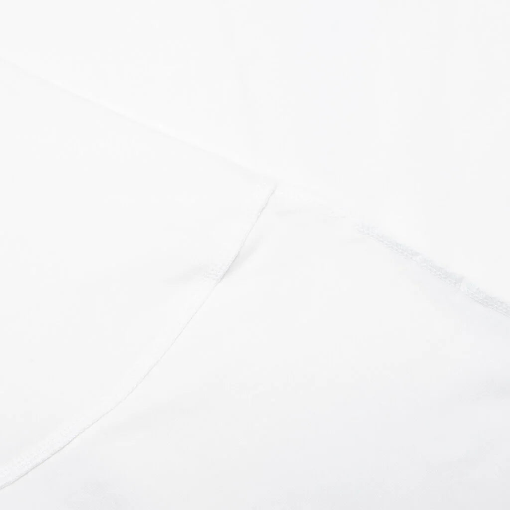 Lazy S S Tee White