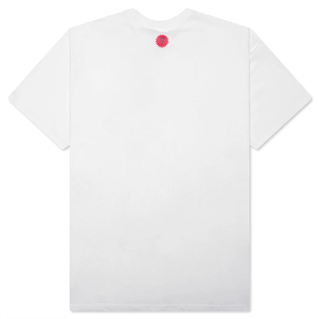 Origami S S Tee White