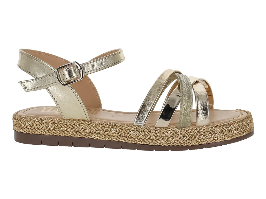 Sandalias LIA Oro para Niña