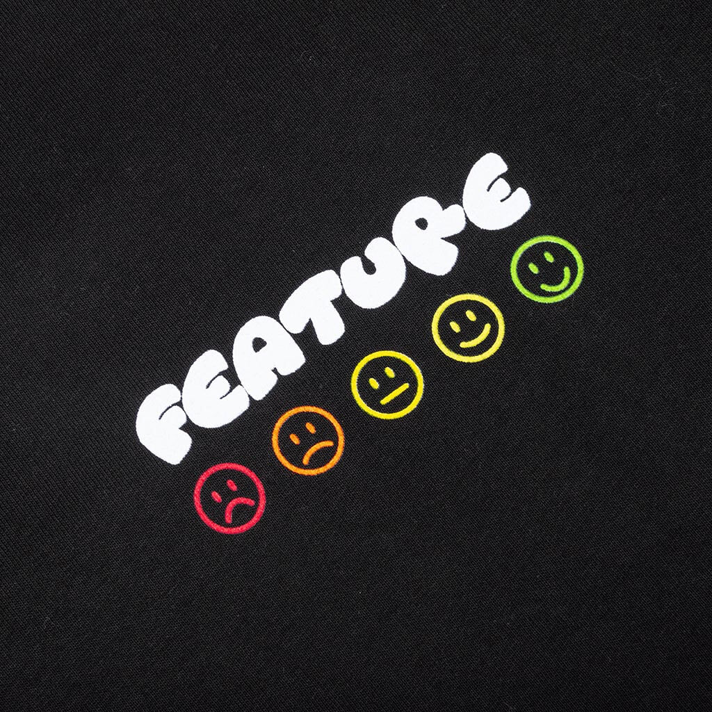 Mood Meter Tee Black