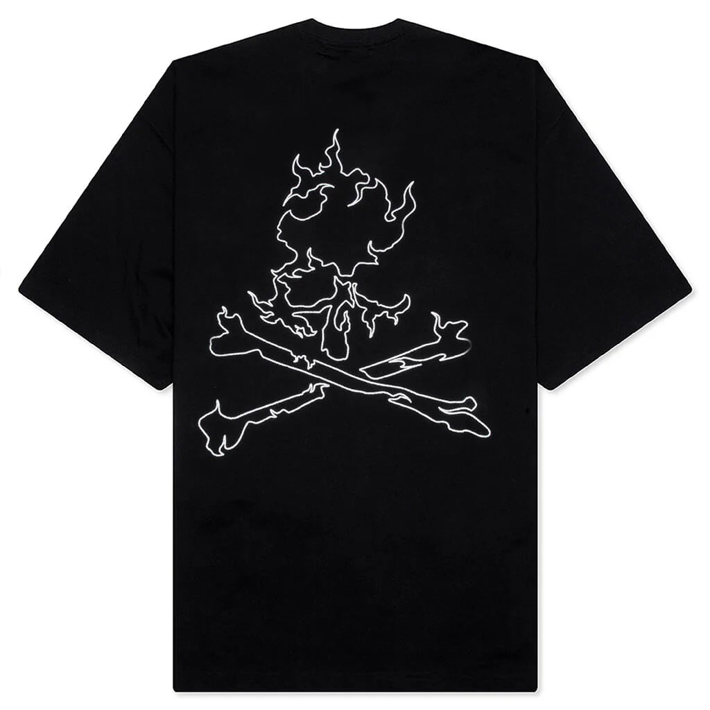 OGlassbeaded S S Tee Black