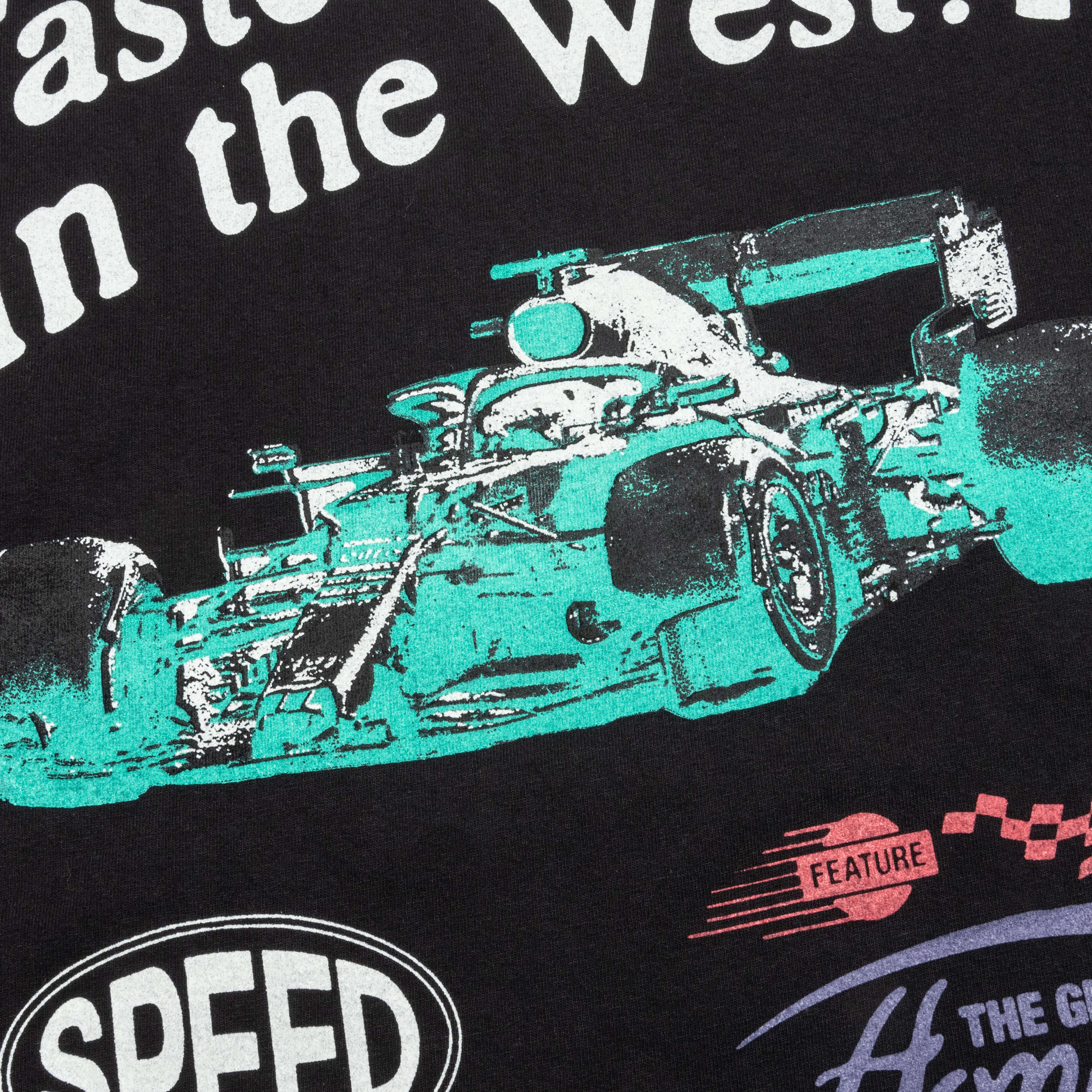 Feature x Honor The Gift Fastest Rides L S Tee Faded Black