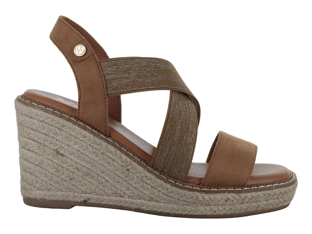 Sandalias XTI Color Camel para Mujer
