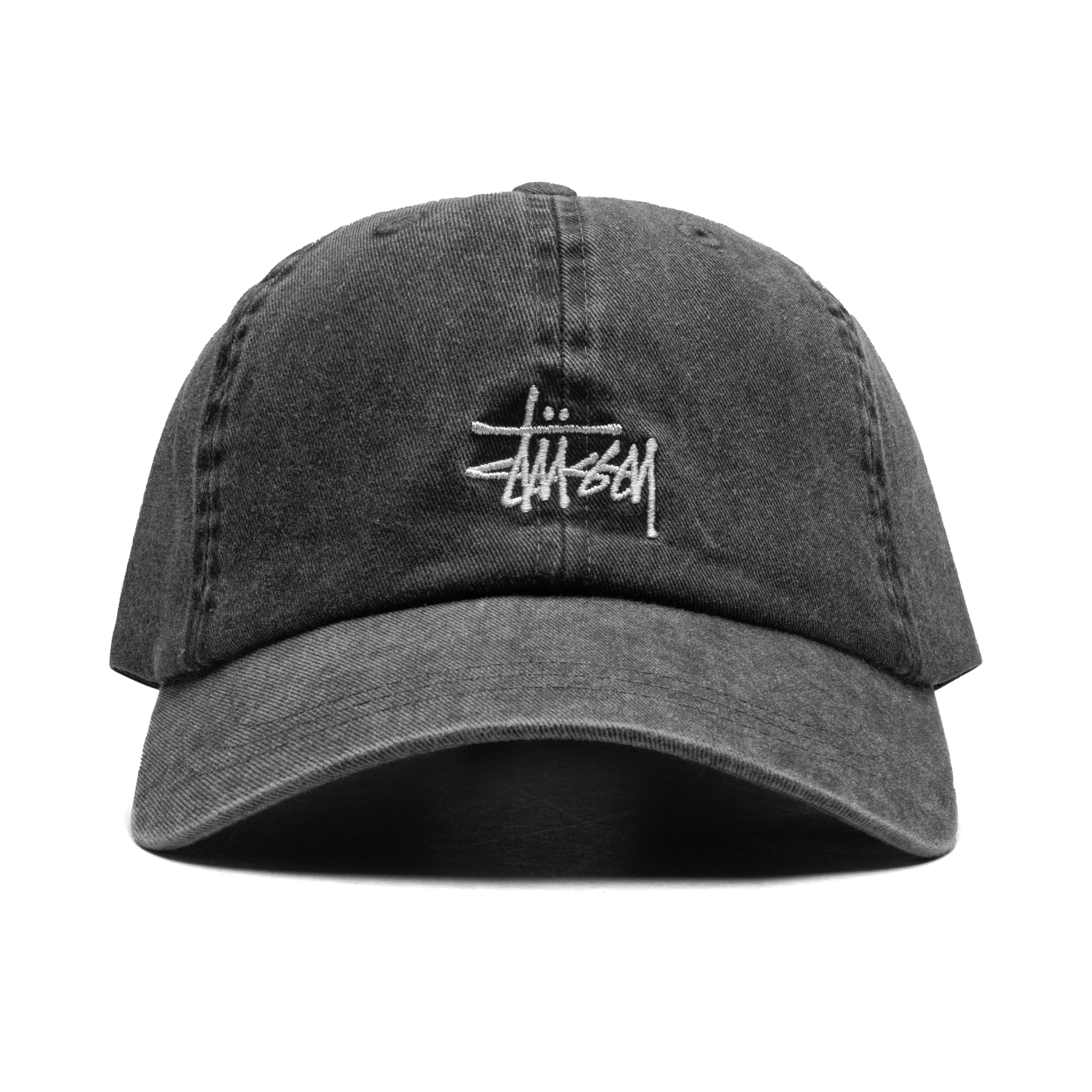 Basic Washed Low Pro Cap Charcoal